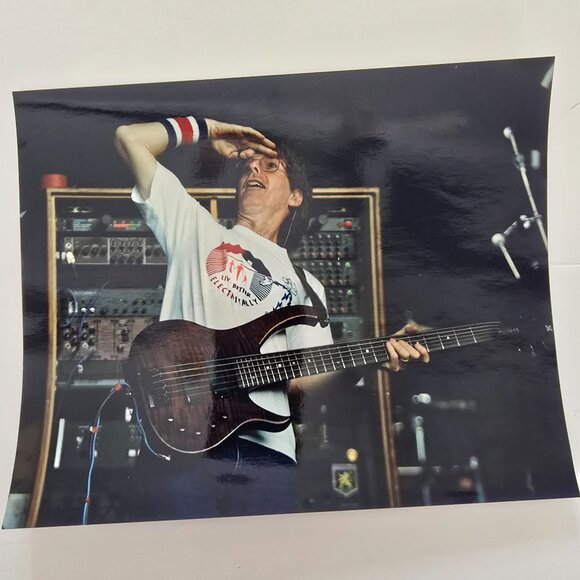 Grateful Dead Licensed Rob Cohn Photograph Of Phil Lesh Playing Bass Guitar - Picture 7 of 14